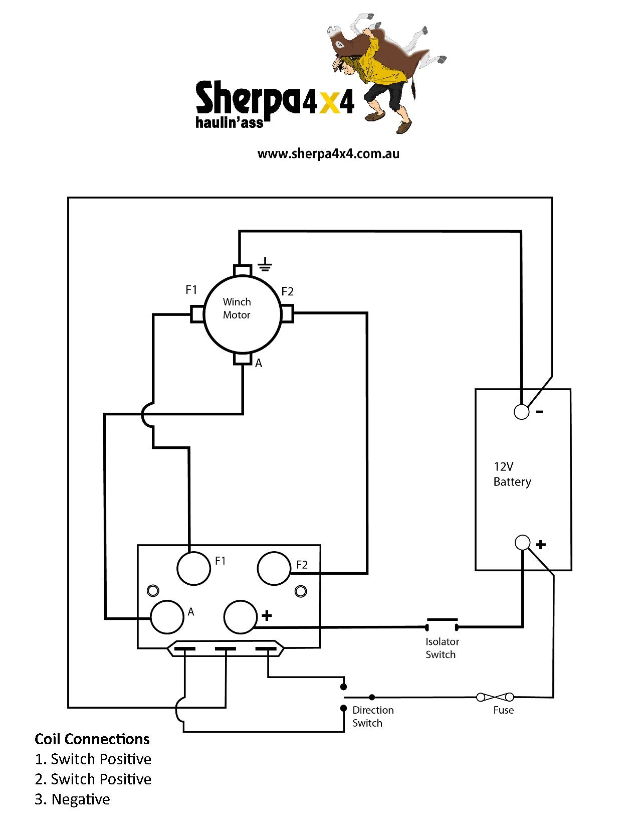 Winch Wiring Schematic