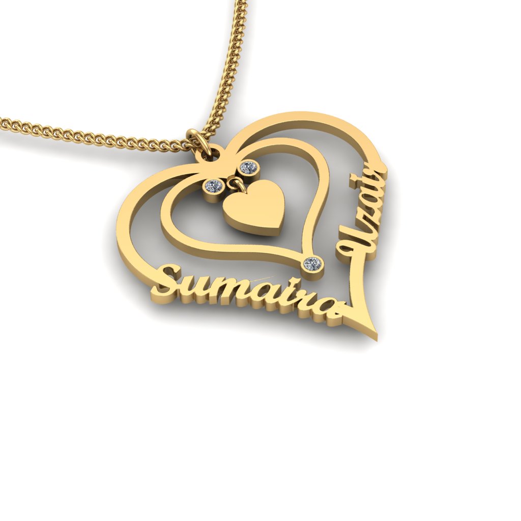 sumaira name locket