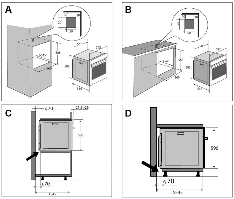 BOR7586G size guide