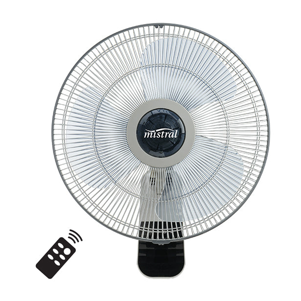 Mistral Mwf4035r 16 Wall Fan With Remote Control Mega Discount