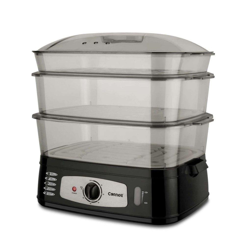 Cornell CS-201 10L Food Steamer - Black