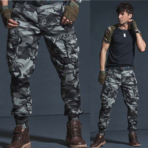 Men’s Tactical Cargo Joggers - Helsey Quintoe