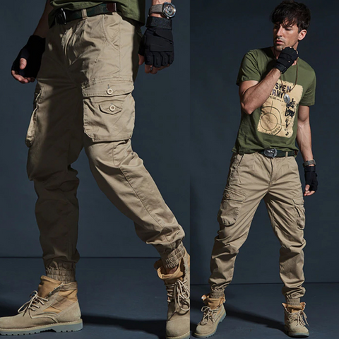 Men’s Tactical Cargo Joggers - Helsey Quintoe