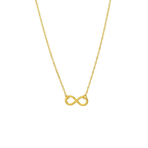 Gold Infinity Necklace - Alexis Jae Jewelry