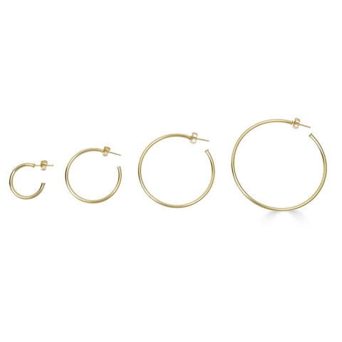 Hoop Earring Sizes - Alexis Jae Jewelry