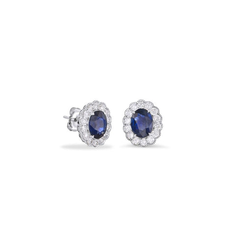 Royal Sapphire Earrings - Alexis Jae Jewelry