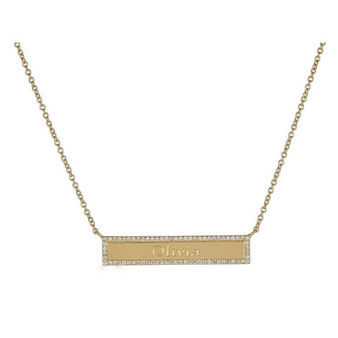 Nameplate Necklace - Alexis Jae Jewelry