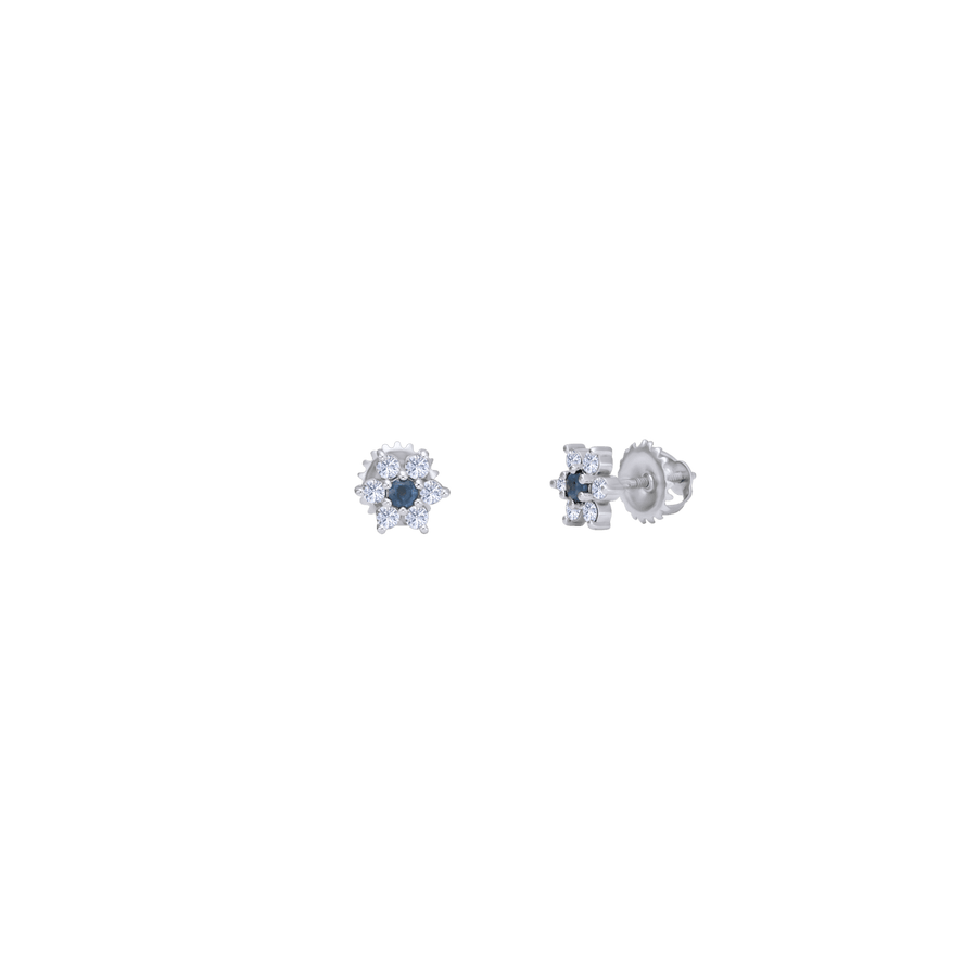 Bridal Flower Earrings - Alexis Jae Jewelry