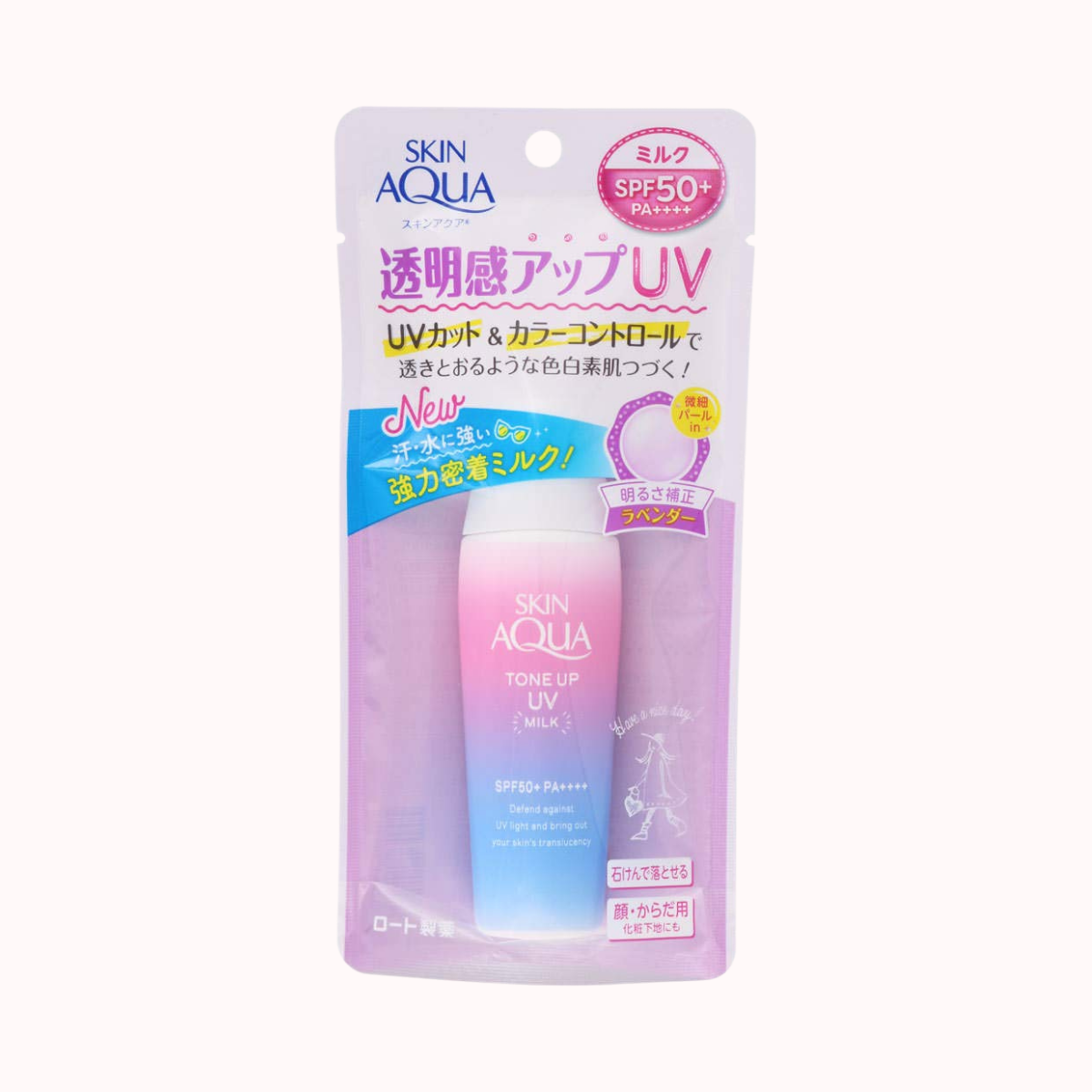 ROHTO MENTHOLATUM Skin Aqua Tone Up UV Milk SPF 50+ PA++++