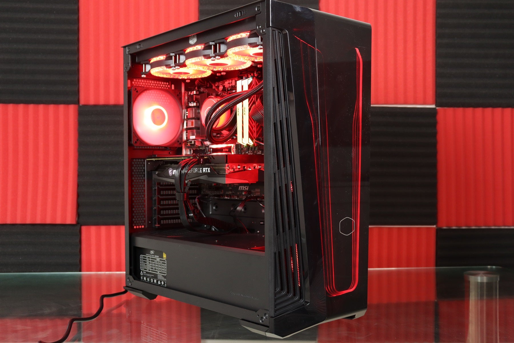 Sudsterr Crystal Demon AMD Gaming PC