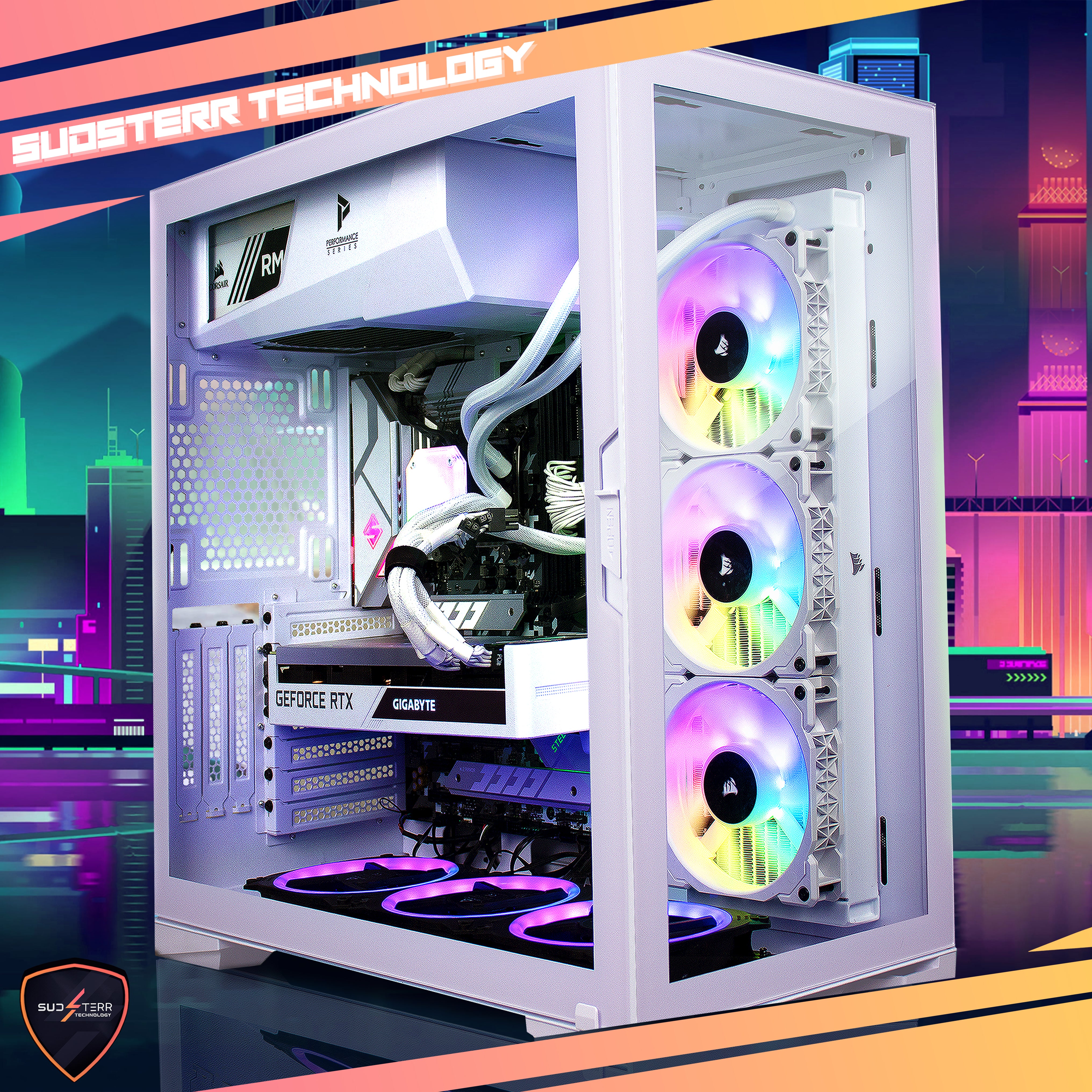 Sudsterr Crystal 120P AM5 Gaming PC