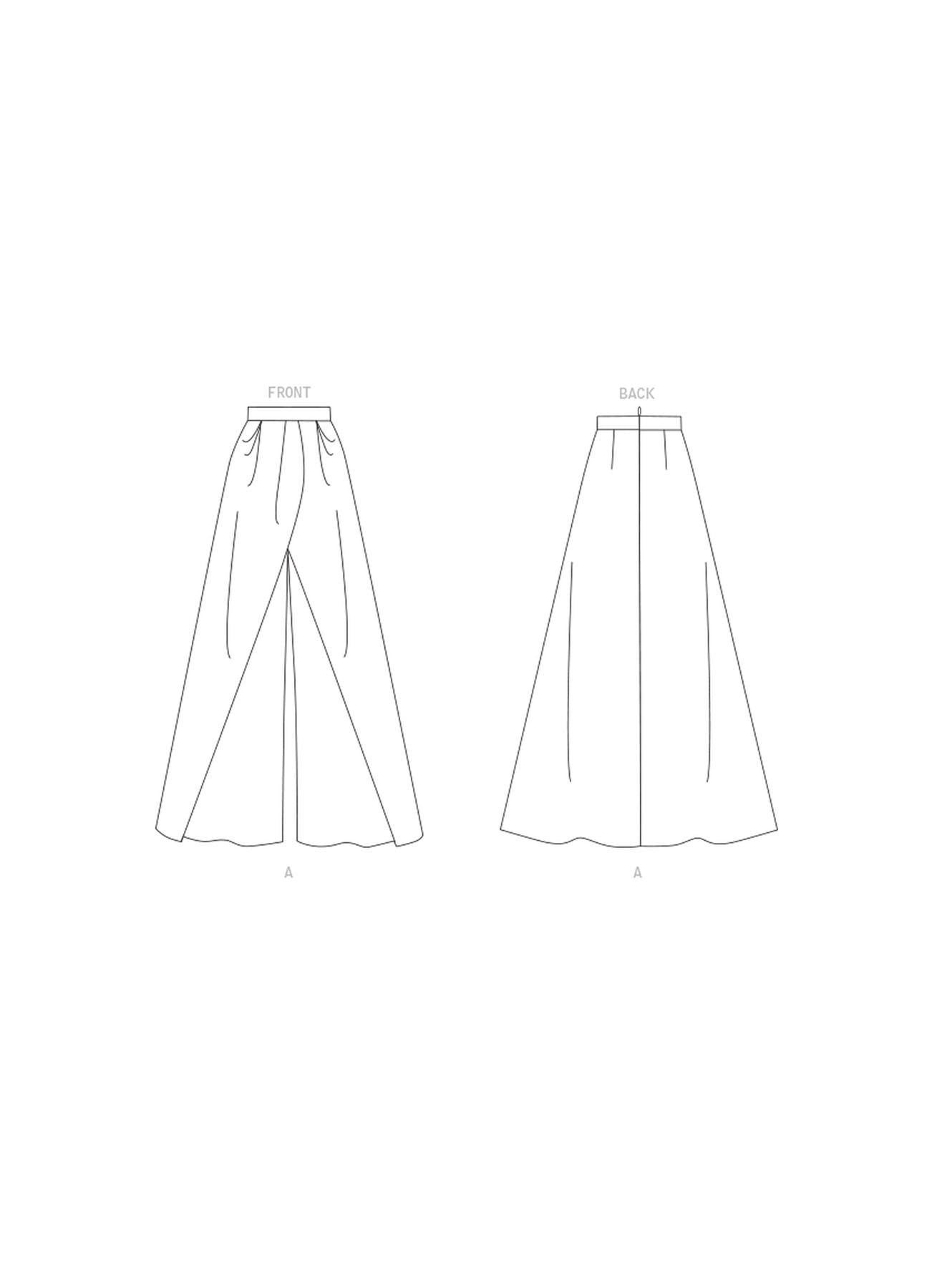 Vogue Misses' Pants Pattern V1702 – Ionic Fabric