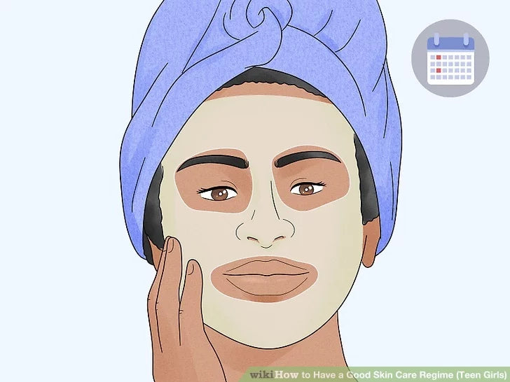 Bước 2: Sử dụng mặt nạ mỗi 2 - 4 tuần một lần.