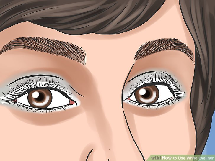 Bước 4: Hãy thử tạo cảm giác sáng hơn cho đôi mắt bằng cách sử dụng phấn mắt dạng kem màu kim loại.