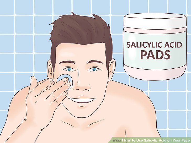 Bước 7: Sử dụng các sản phẩm làm sạch tẩy da chết cho da mặt dạng miếng bông có chứa axit salicylic để điều trị nhanh chóng và hiệu quả