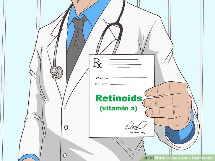 Bước 1: Cân nhắc sử dụng các loại thuốc retinoids kê đơn theo toa