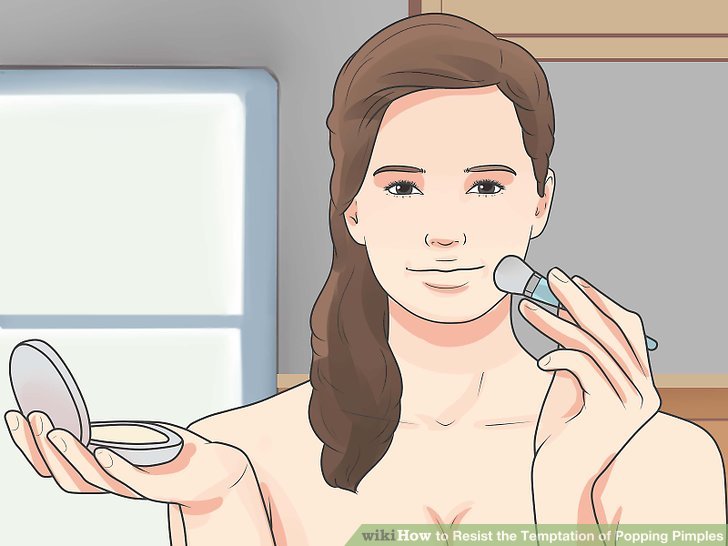 Bước 1: Cân nhắc việc makeup để che phủ
