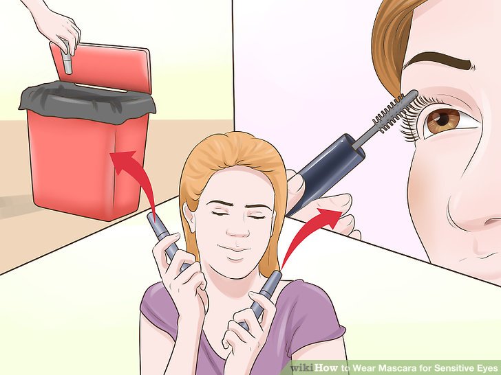 Bước 5: Thay đổi mascara nếu nó làm bạn kích ứng