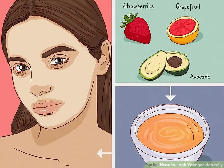 Bước 5: Sử dụng mặt nạ tự nhiên hoặc mặt nạ cơ thể để duy trì làn da của bạn.