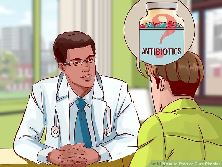 Bước 3: Hãy nghĩ đến việc dùng một đợt thuốc kháng sinh