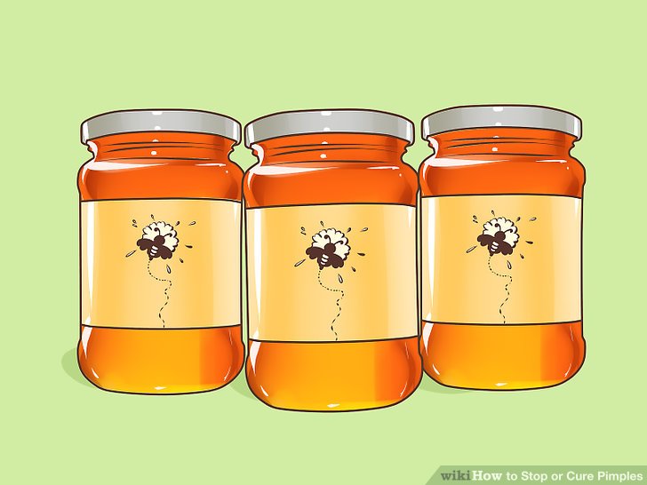 Bước 2: Bôi mật ong