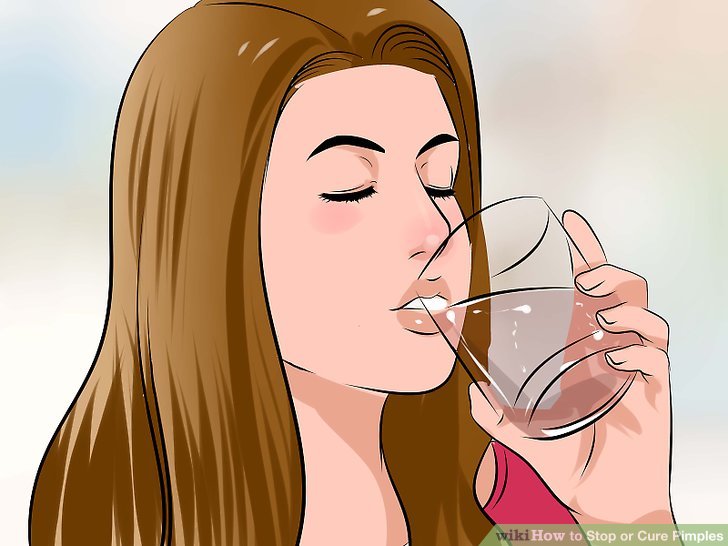Bước 8: Uống nhiều nước