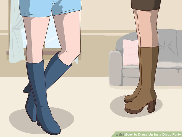 Bước 10: Hãy thử một số đôi bốt cao để khoe đôi chân của bạn.