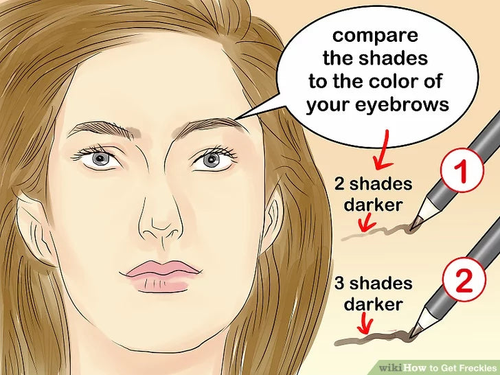 Bước 1: Chọn bút kẻ mắt có tông màu nâu.