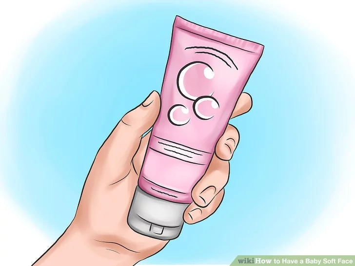 Bước 1: Tìm loại sữa rửa mặt phù hợp với da mặt.