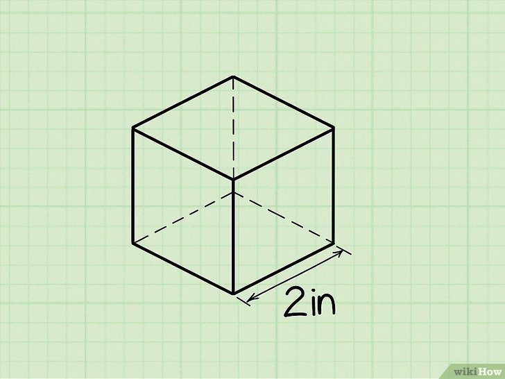 Bước 1: Để tìm thể tích của một hình lập phương, ta cần biết độ dài của một cạnh của nó.