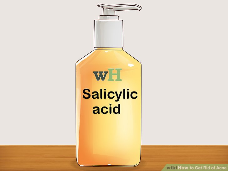 Bước 2: Thoa toner có chứa Axit salicylic