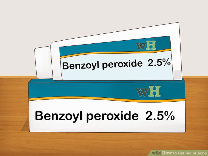 Bước 3: Đặc trị mụn tại chỗ bằng gel Benzoyl peroxide