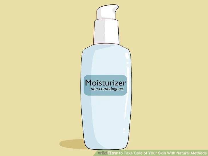 Bước 2: Chọn một loại kem dưỡng ẩm không làm tắc nghẽn lỗ chân lông của bạn.