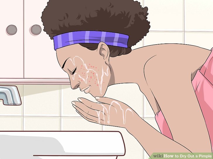 Bước 3: Rửa mặt sạch lại