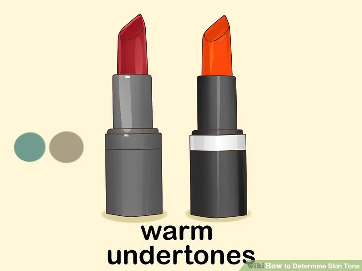 Bước 2: Chọn màu đỏ và màu cam nếu bạn có làn da ấm.