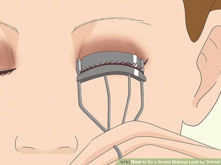 Bước 7: Làm cong lông mi của bạn.