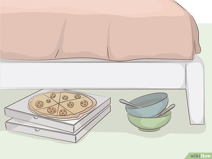 Bước 3: Để giữ cho phòng sạch sẽ và thoáng mát, bạn nên đem bát đĩa bẩn vào bếp sau khi ăn.