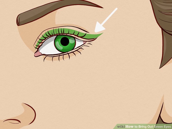 Thêm một chút màu xanh lá cây vào phần trang điểm mắt của bạn
