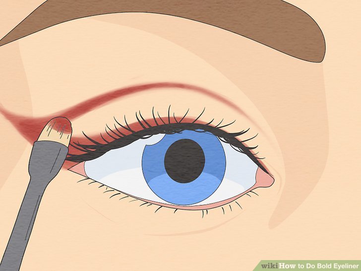 Bước 7: Chọn eyeliner với phấn mắt phù hợp.