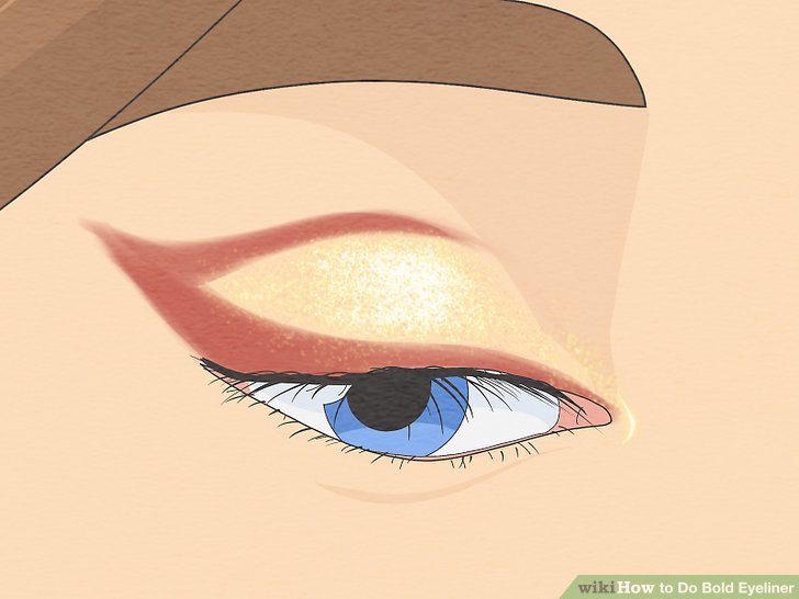 Bước 8: Sử dụng phấn mắt.