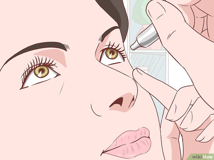 Bước 2: Một cách khác để chăm sóc đôi mắt của bạn là sử dụng thuốc nhỏ mắt có độ nhớt cao.