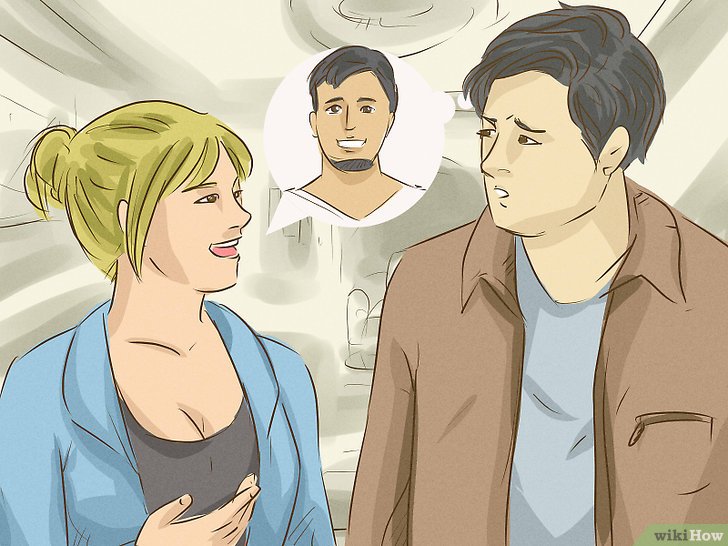 Bước 5: Một trong những cách để nhận biết vợ bạn có thể đang ngoại tình là lắng nghe những gì cô ấy nói về một người bạn mới.
