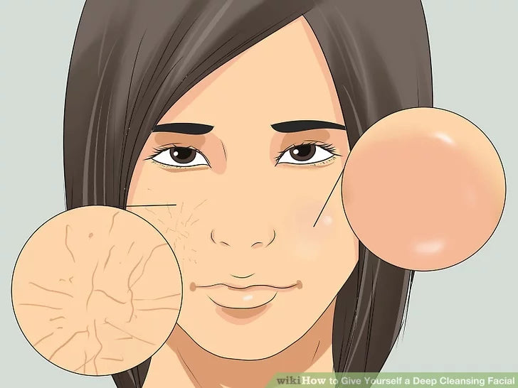 Bước 1: Một trong những bước quan trọng nhất để có làn da khỏe mạnh và đẹp là rửa mặt.