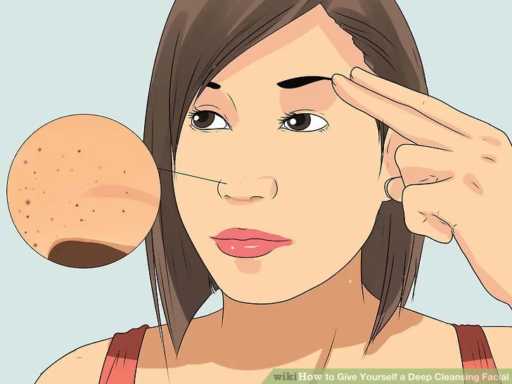 Bước 1: Xông da mặt có tác dụng làm sạch da hiệu quả.