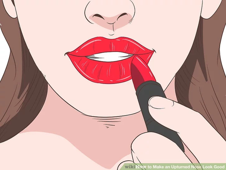 Bước 2: Thu hút sự chú ý vào đôi môi của bạn.