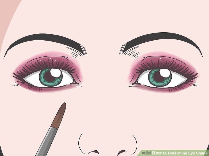 Dùng phấn mắt để tăng thêm chiều dài cho đôi mắt tròn, nhỏ hoặc sâu