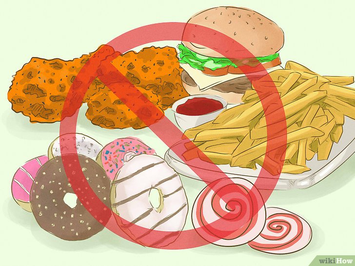 Bước 1: Lựa chọn thực phẩm chứa ít chất béo không tốt cho sức khỏe.