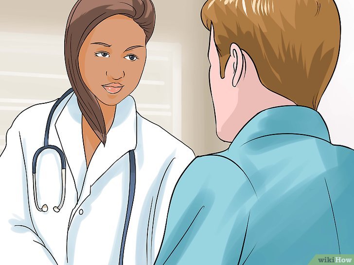 Bước 1: Trước khi bắt đầu tập luyện, bạn nên trao đổi với bác sĩ để có lời khuyên chuyên môn.