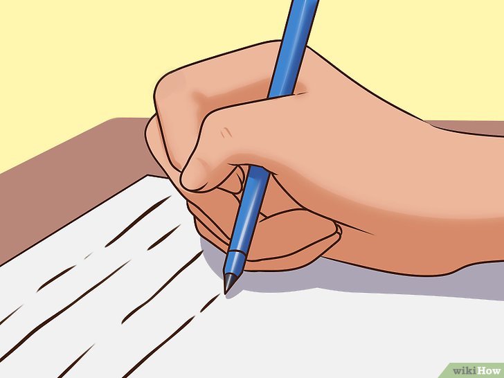 Bước 1: Một cách để giảm bớt lo lắng là viết ra những gì đang làm bạn băn khoăn.