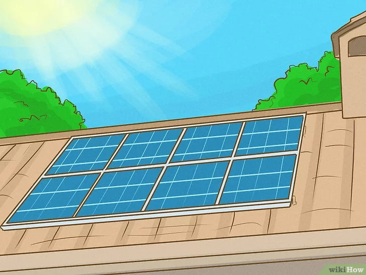 Bước 10: Lắp đặt tấm pin năng lượng mặt trời trên mái nhà bạn.